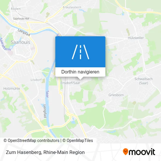 Zum Hasenberg Karte