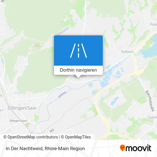 In Der Nachtweid Karte