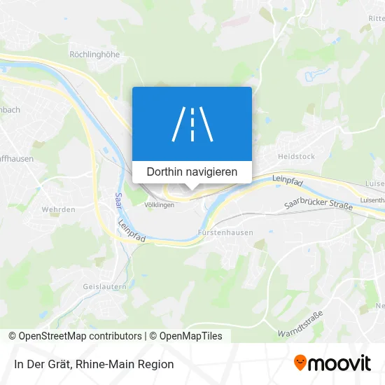 In Der Grät Karte