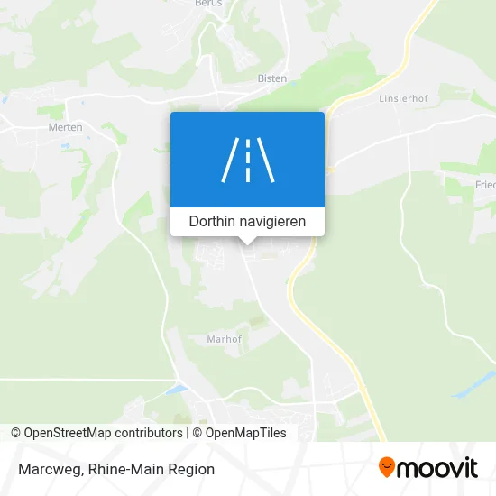 Marcweg Karte