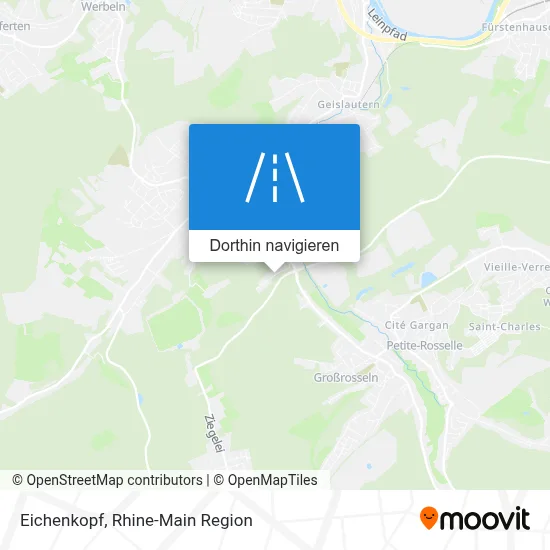 Eichenkopf Karte