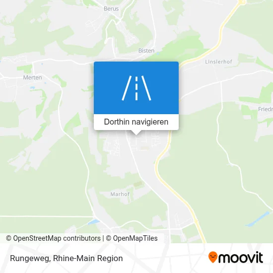 Rungeweg Karte