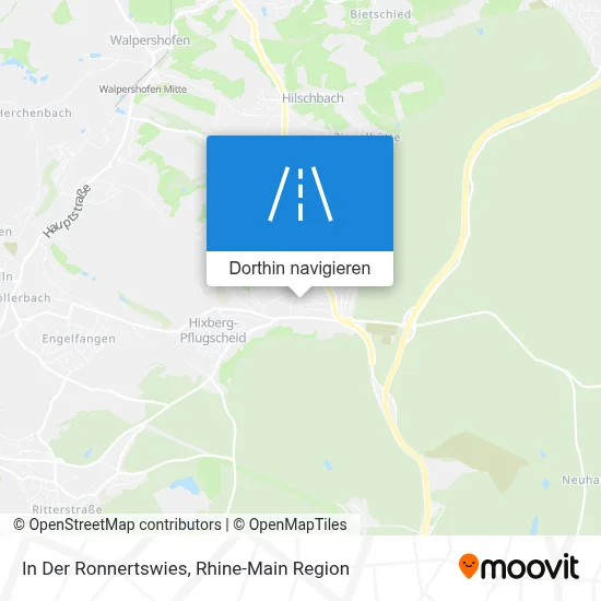 In Der Ronnertswies Karte