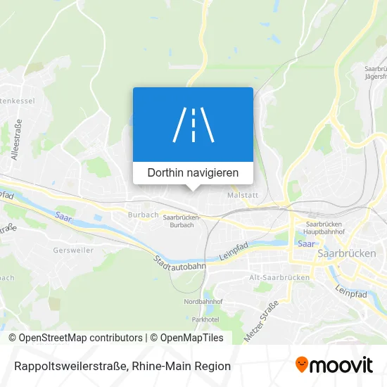 Rappoltsweilerstraße Karte