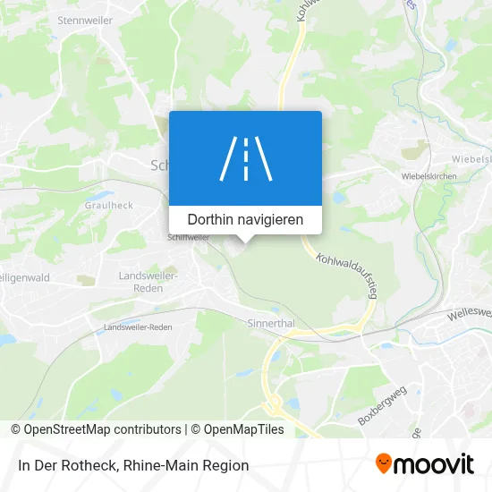 In Der Rotheck Karte