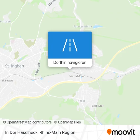 In Der Haselheck Karte