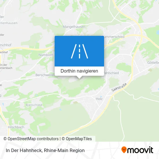 In Der Hahnheck Karte