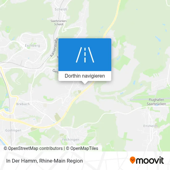In Der Hamm Karte