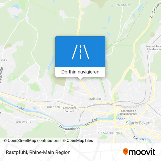 Rastpfuhl Karte