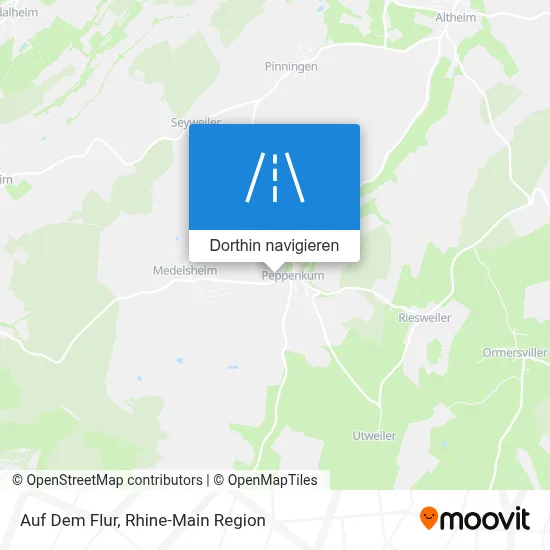 Auf Dem Flur Karte