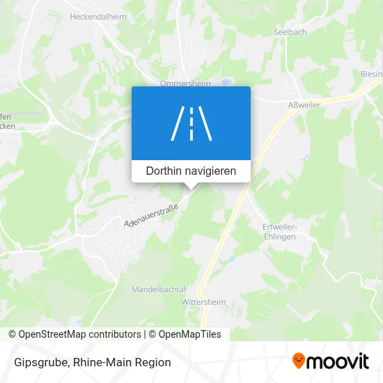 Gipsgrube Karte