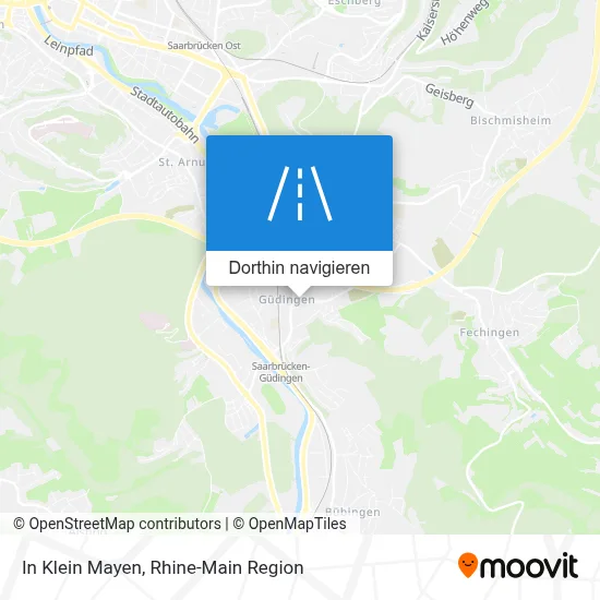 In Klein Mayen Karte