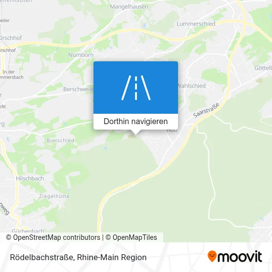 Rödelbachstraße Karte