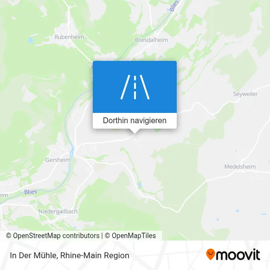 In Der Mühle Karte