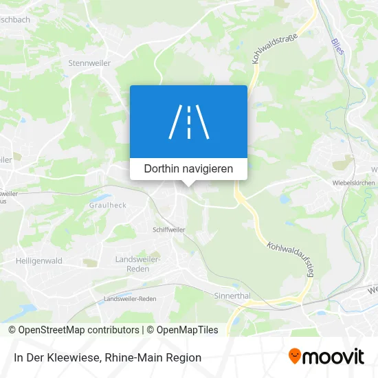 In Der Kleewiese Karte