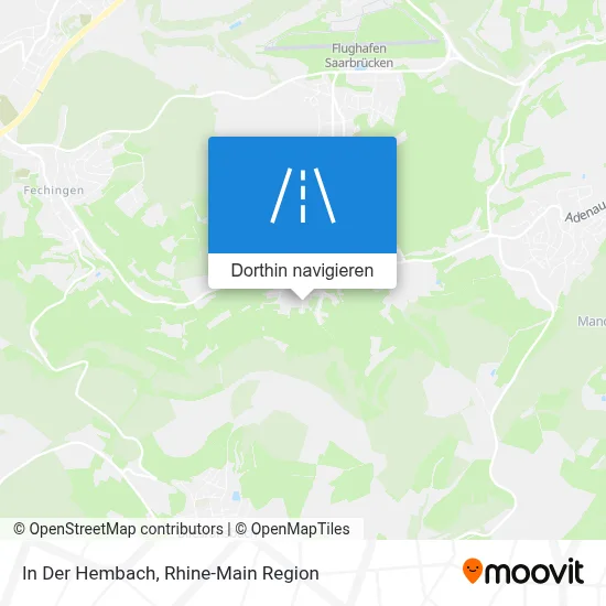 In Der Hembach Karte