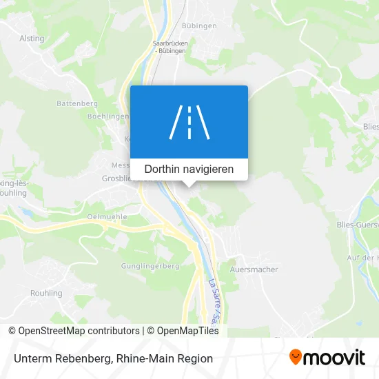 Unterm Rebenberg Karte
