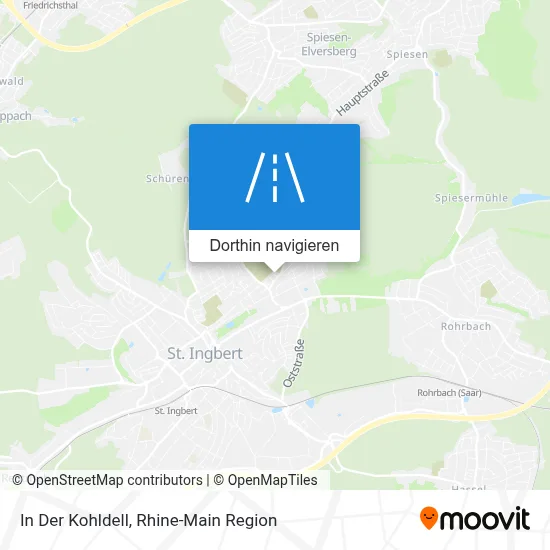 In Der Kohldell Karte