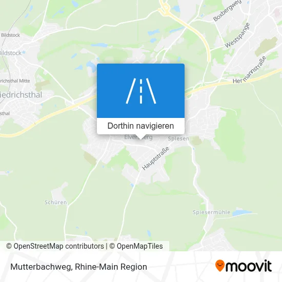 Mutterbachweg Karte