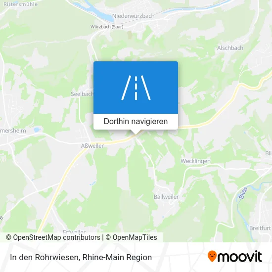 In den Rohrwiesen Karte