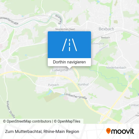 Zum Mutterbachtal Karte