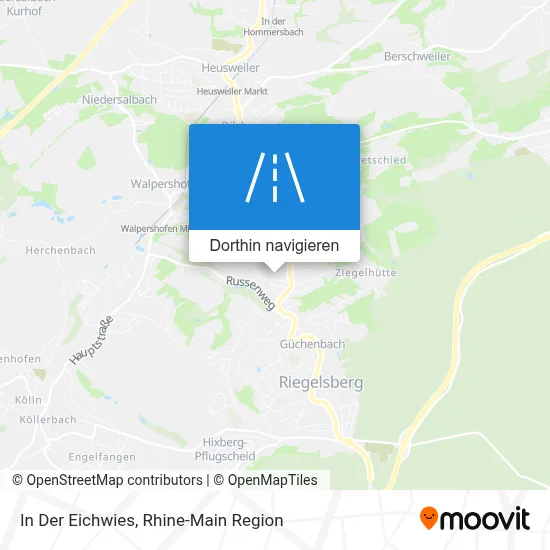 In Der Eichwies Karte