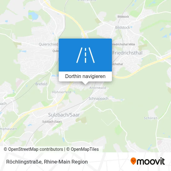 Röchlingstraße Karte
