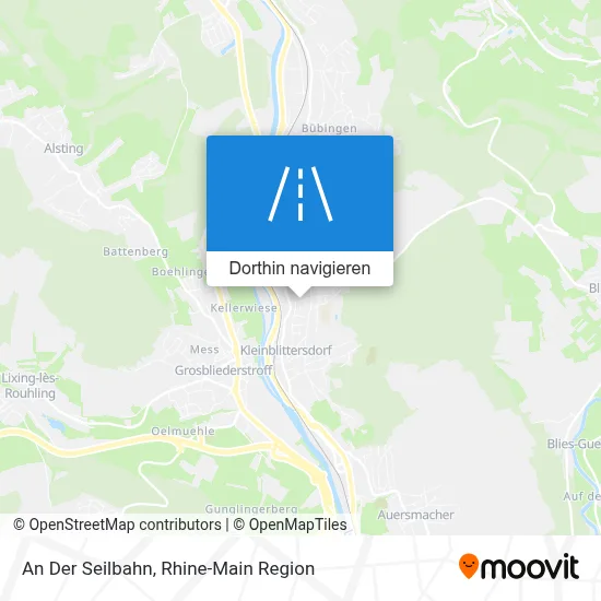 An Der Seilbahn Karte