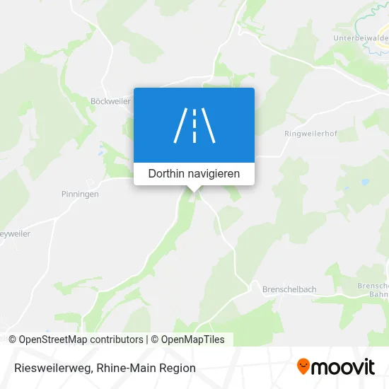 Riesweilerweg Karte
