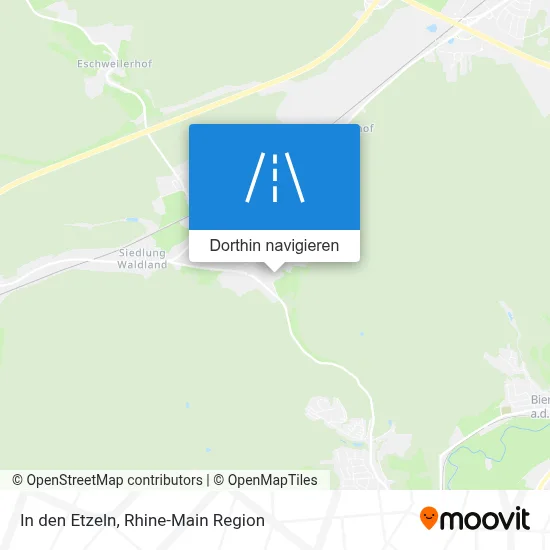 In den Etzeln Karte