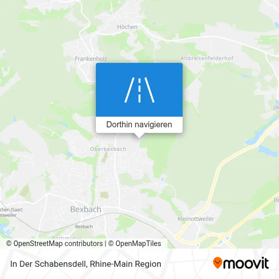 In Der Schabensdell Karte