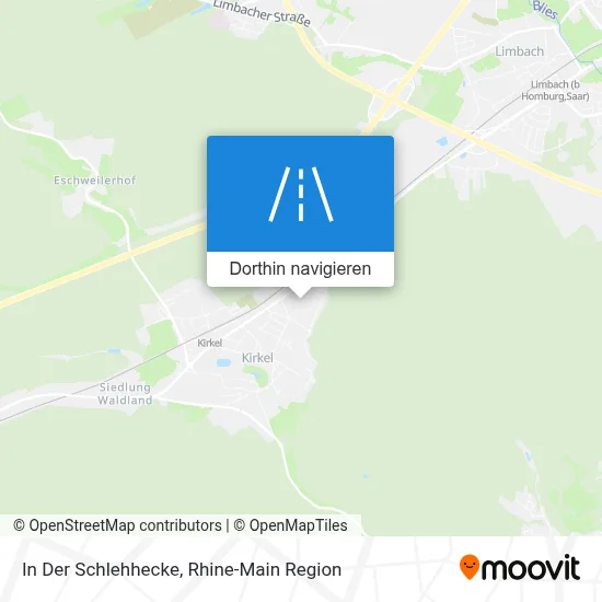 In Der Schlehhecke Karte