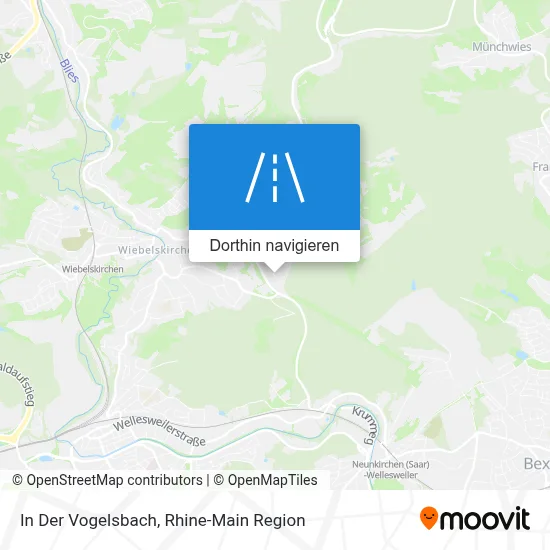 In Der Vogelsbach Karte