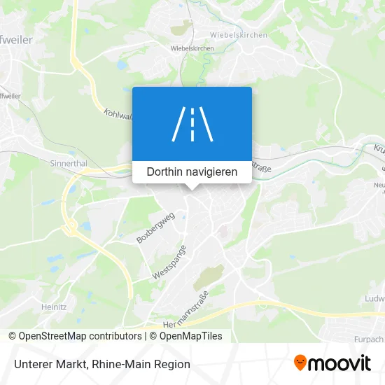 Unterer Markt Karte