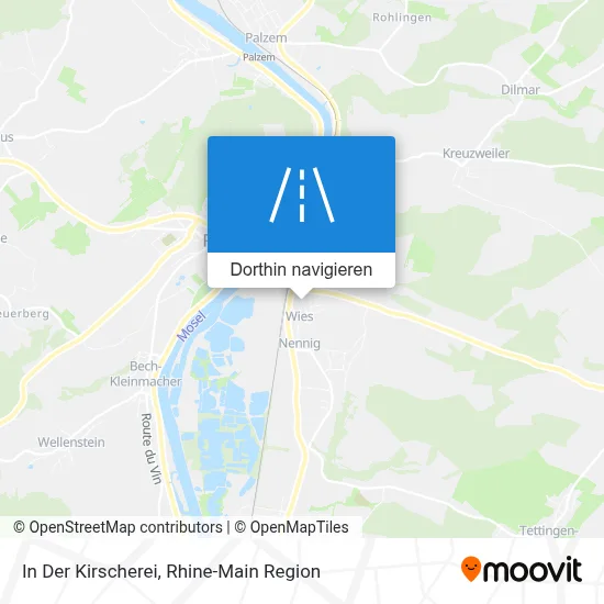 In Der Kirscherei Karte