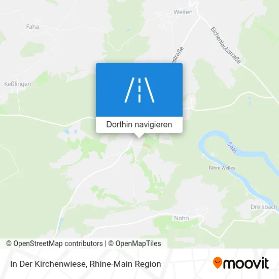 In Der Kirchenwiese Karte