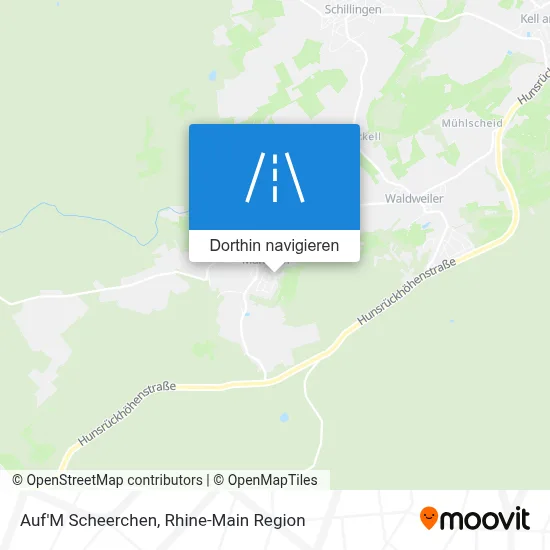 Auf'M Scheerchen Karte