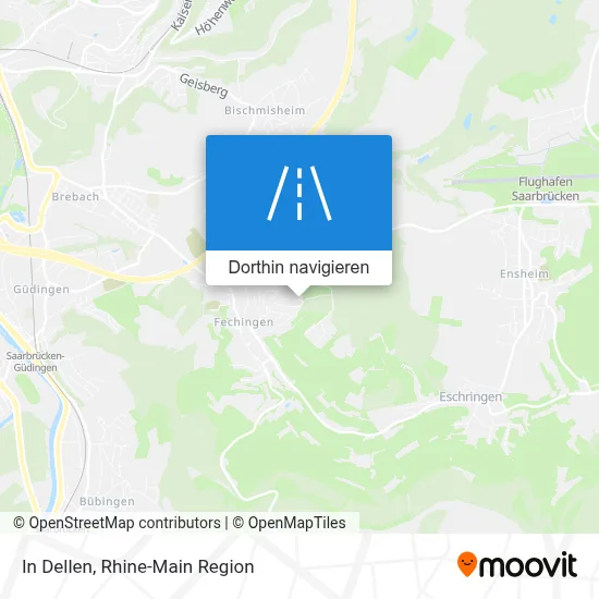 In Dellen Karte