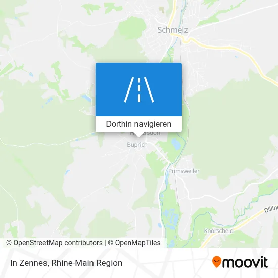 In Zennes Karte