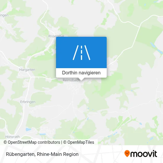 Rübengarten Karte