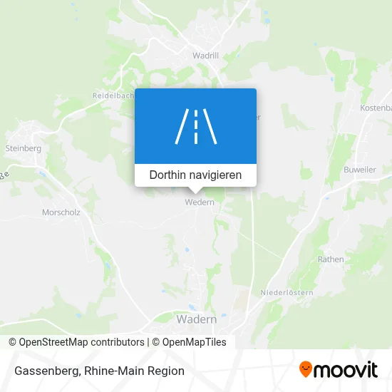 Gassenberg Karte