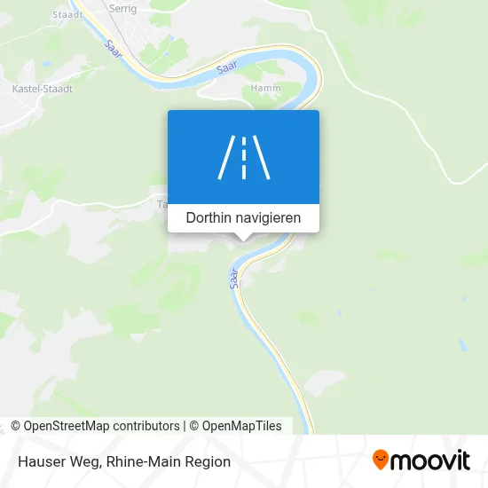 Hauser Weg Karte