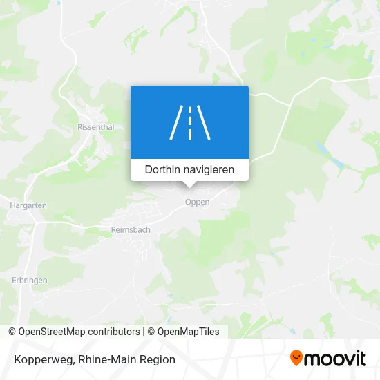Kopperweg Karte