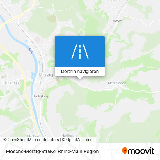 Mosche-Merzig-Straße Karte