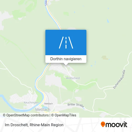 Im Droschelt Karte