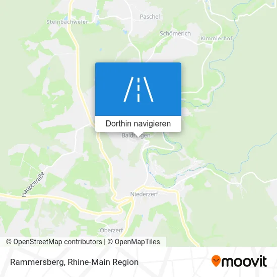 Rammersberg Karte