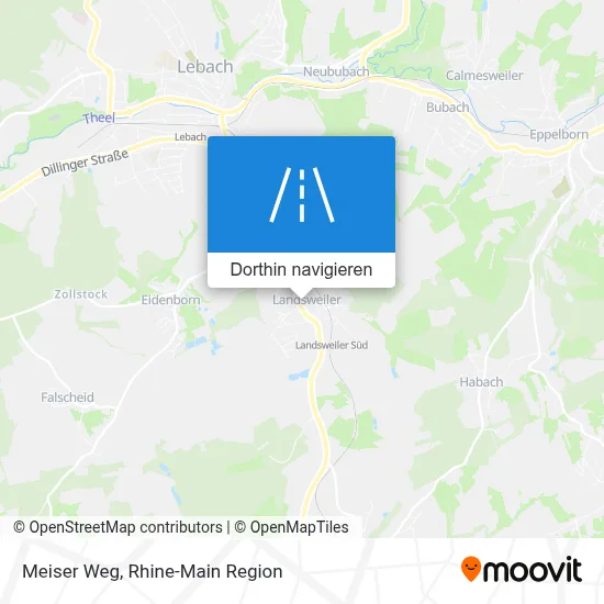 Meiser Weg Karte