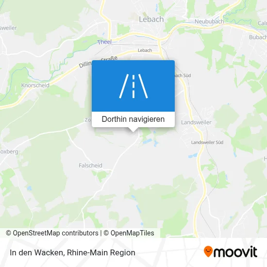 In den Wacken Karte