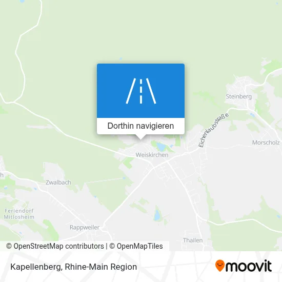 Kapellenberg Karte