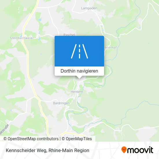 Kennscheider Weg Karte